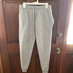 Medium gray boohooMAN sweatpants. NWOT. Pockets